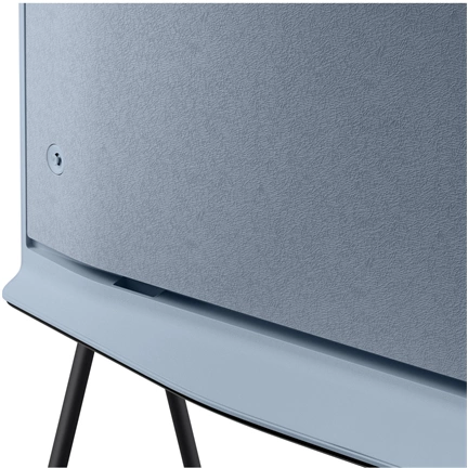 Samsung 43" The Serif QLED 4K LS01B Smart TV 360 fokos kialakítással - Pamut kék