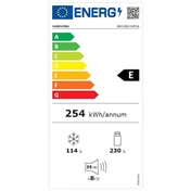Samsung RB33B610ESA/EF alulfagyasztós hűtőszekrény SpaceMax™ technológiával 344 L, fémes grafit