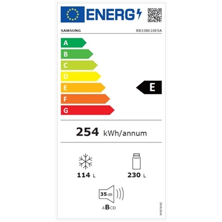 Samsung RB33B610ESA/EF alulfagyasztós hűtőszekrény SpaceMax™ technológiával 344 L, fémes grafit