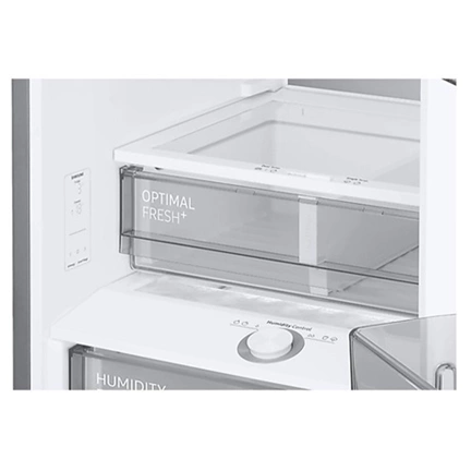 Samsung RB38C7B6CS9/EF Bespoke alulfagyasztós hűtőszekrény Wi-fi-vel 390 L, inox