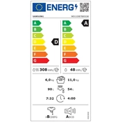 Samsung WD11DB7B85GWU4 Bespoke mosó- és szárítógép AI energia üzemmóddal 11 kg