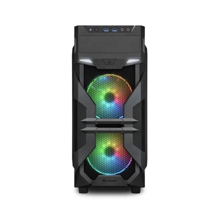 Sharkoon VG7-W RGB Window Black