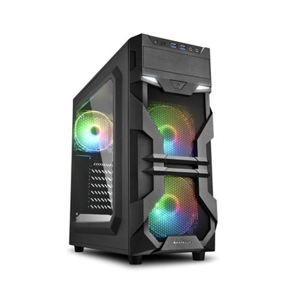 Sharkoon VG7-W RGB Window Black