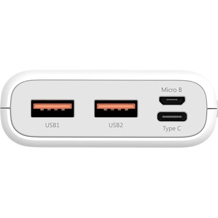 Silicon Power C10QC PowerBank - 10000mAh, QC3.0, White