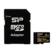 Silicon Power mSD Card Golden Series - High Endurance 32GB High endurance MicroSD Card
