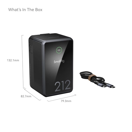 SmallRig x Caleb Pike VB212 mini V Mount Battery 4293