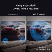 Sony Bravia 8 televízió K-55XR80 - 55" OLED 4K UHD HDR, Google TV