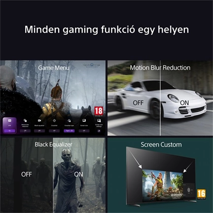 Sony Bravia 8 televízió K-55XR80 - 55" OLED 4K UHD HDR, Google TV