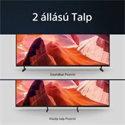 Sony KD-55X80L televízió - 55", 4K UHD, HDR, Google TV