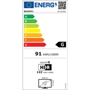 Sony KD-55X80L televízió - 55", 4K UHD, HDR, Google TV