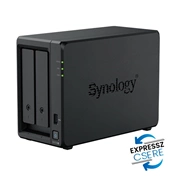 Synology DiskStation DS725+ NAS - 2 lemezes, 2db M.2, 1GbE+2,5GbE port, 4GB RAM