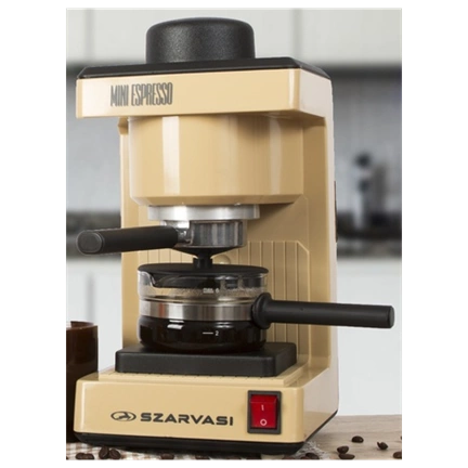 Szarvasi SZV-612/3 Mini Espresso kávéfőző drapp