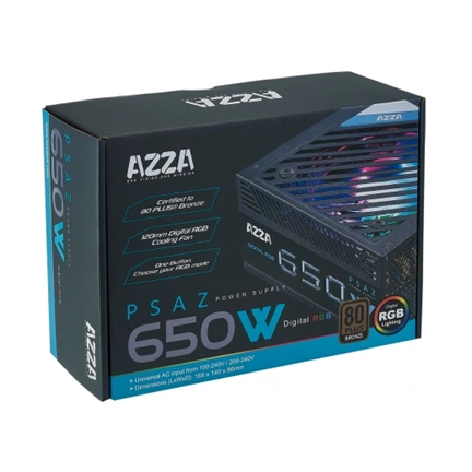 TÁP AZZA PSAZ 650W ARGB