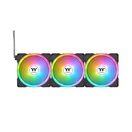 THERMALTAKE SWAFAN EX12 ARGB Sync PC Cooling Fan TT Premium Edition (3-Fan Pack)
