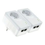 TP-LINK TL-PA4020P AV500 Powerline Adapter - Starter Kit