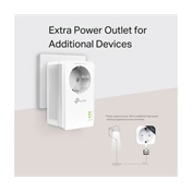 TP-LINK TL-PA7019P AV1000 Gigabit Passthrough Powerline Starter Kit