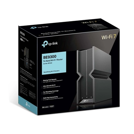 TP-Link Archer BE550 Wi-Fi 7 router - háromsávos, BE9300, 5db 2,5Gb-es port, EasyMesh kompatibilis