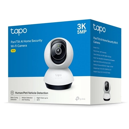 TP-Link TC74 pan/tilt AI otthoni biztonsági Wi-Fi kamera