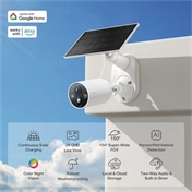 TP-Link Tapo C425 okos, tápkábel nélküli biztonsági kamera + A201 napelemes panel