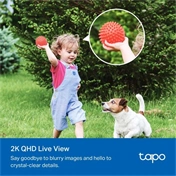 TP-Link Tapo C425 okos, tápkábel nélküli biztonsági kamera + A201 napelemes panel