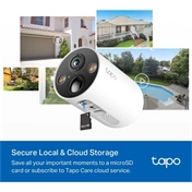 TP-Link Tapo C425 okos, tápkábel nélküli biztonsági kamera + A201 napelemes panel