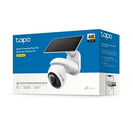 TP-Link Tapo C660 napelemes Pan/Tilt biztonsági kamerakészlet