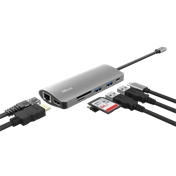 TRUST Dalyx 7-in-1 USB-C Multiport Adapter
