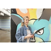 TRUST Fyber Headphones - light denim