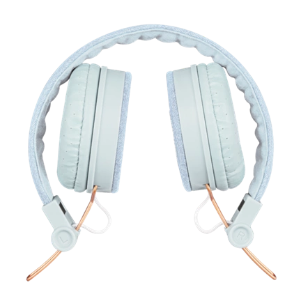 TRUST Fyber Headphones - light denim