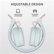 TRUST Fyber Headphones - light denim