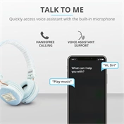 TRUST Fyber Headphones - light denim