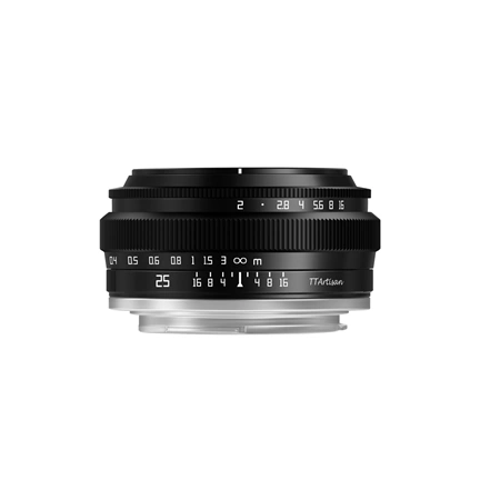 TTArtisan APS-C 25mm F2 Fuji X mount