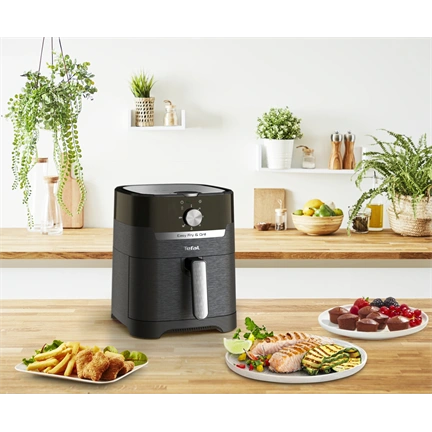 Tefal EY501815 Easy Fry & Grill Classic légkeveréses fritőz fekete 4,6 l