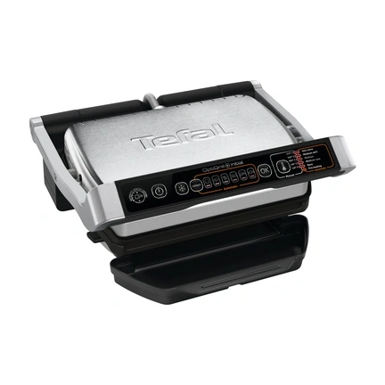 Tefal GC706D34 OptiGrill Initial grillsütő ezüst 1800 W