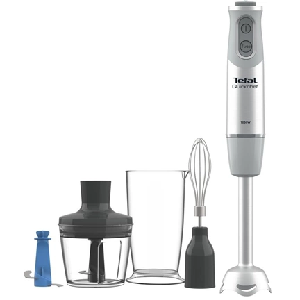 Tefal HB65KD38 Quickchef Quartzite 2 az 1-ben botmixer, rozsdamentes/szürke