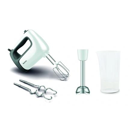 Tefal HT462138 PrepMix kézi mixer botmixer kiegészítővel fehér 500 W