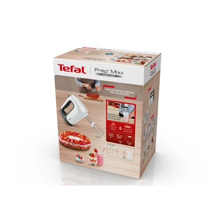 Tefal HT462138 PrepMix kézi mixer botmixer kiegészítővel fehér 500 W