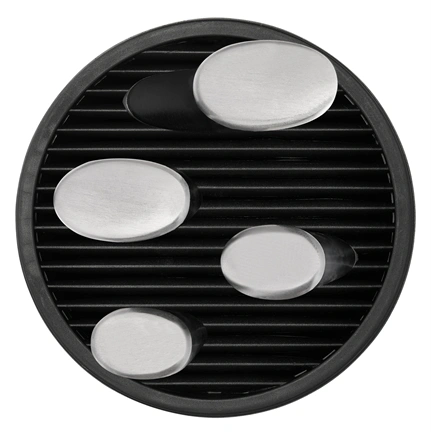 Tefal K2325S75 ICE FORCE műanyag késtartó + 4 kés (kenyérvágó kés, szakácskés, faragókés, univerzális kés)
