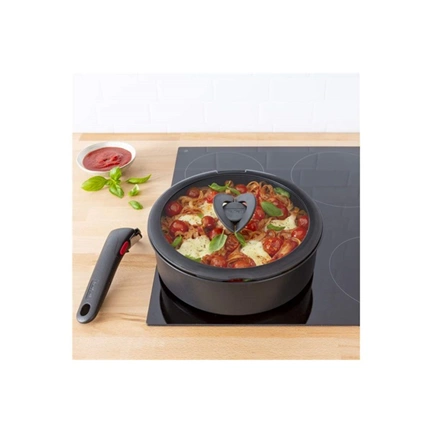 Tefal L9846553 Ingenio üveg fedő 24 cm