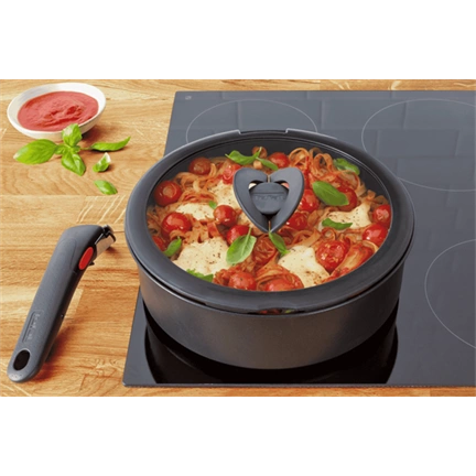 Tefal L9846653 INGENIO üveg fedő 26 cm