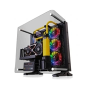 Thermaltake Core P3 Tempered Glass Curved Edition táp nélküli ATX számítógépház fekete