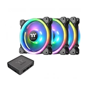 Thermaltake Riing Trio 14 RGB Radiator Fan TT Premium Edition 3 Pack/Fan/14025/PWM 500~1400rpm/Triple Riing/LED software Thermaltake Riing Trio 14 RGB Radiator Fan TT Premium Edition 3 Pack/Fan/14025/PWM 500~1400rpm/Triple Riing/LED software