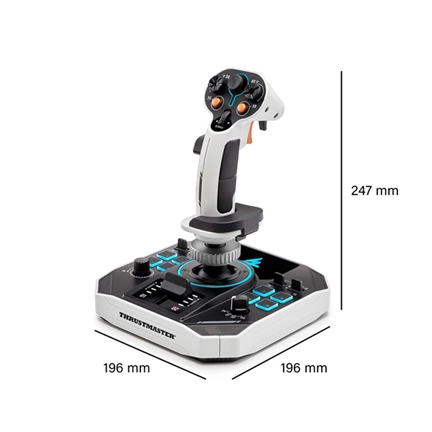 Thrustmaster Sol-R 2 Flightstick - 2 játékvezérlő űrszimulátorokhoz 44 akciógombbal