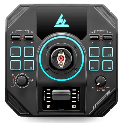 Thrustmaster Sol-R 4 HOTAS gázkar és joystick