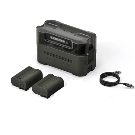 Tilta EN-EL15C Charging Station Battery Kit (2 Batteries) - Green