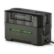 Tilta NP-FZ100 Charging Station Battery Kit (4 Batteries) - Green