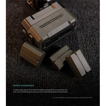 Tilta NP-FZ100 Charging Station Battery Kit (4 Batteries) - Green