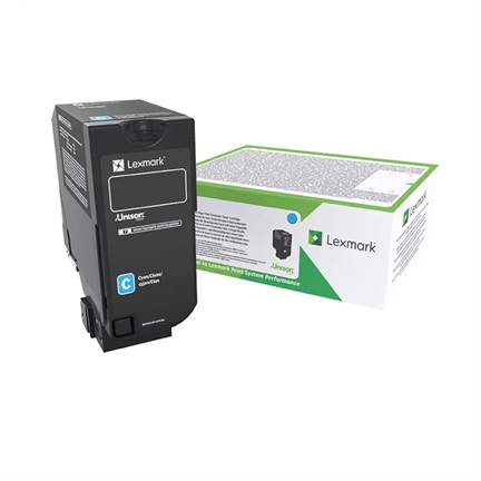 Lexmark 84C2HCE CX725 ciánkék, nagy kapacitású 16K tonerkazetta