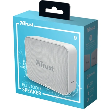 Trust 23779 Zowy Bluetooth Speaker - White