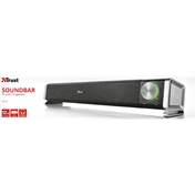 Trust Asto Sound Bar 2.0 12W fekete PC hangszóró